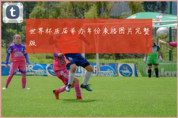 世界杯历届举办年份表格图片完整版